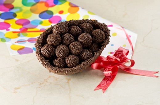 Ovo de Páscoa Brigadeiro - Receita Harald (Foto: Divulgação)